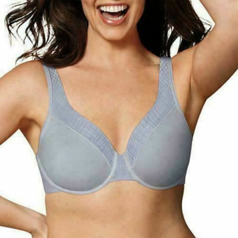 Playtex Love My Curves J493 Bra 42DD Eiffel Grey